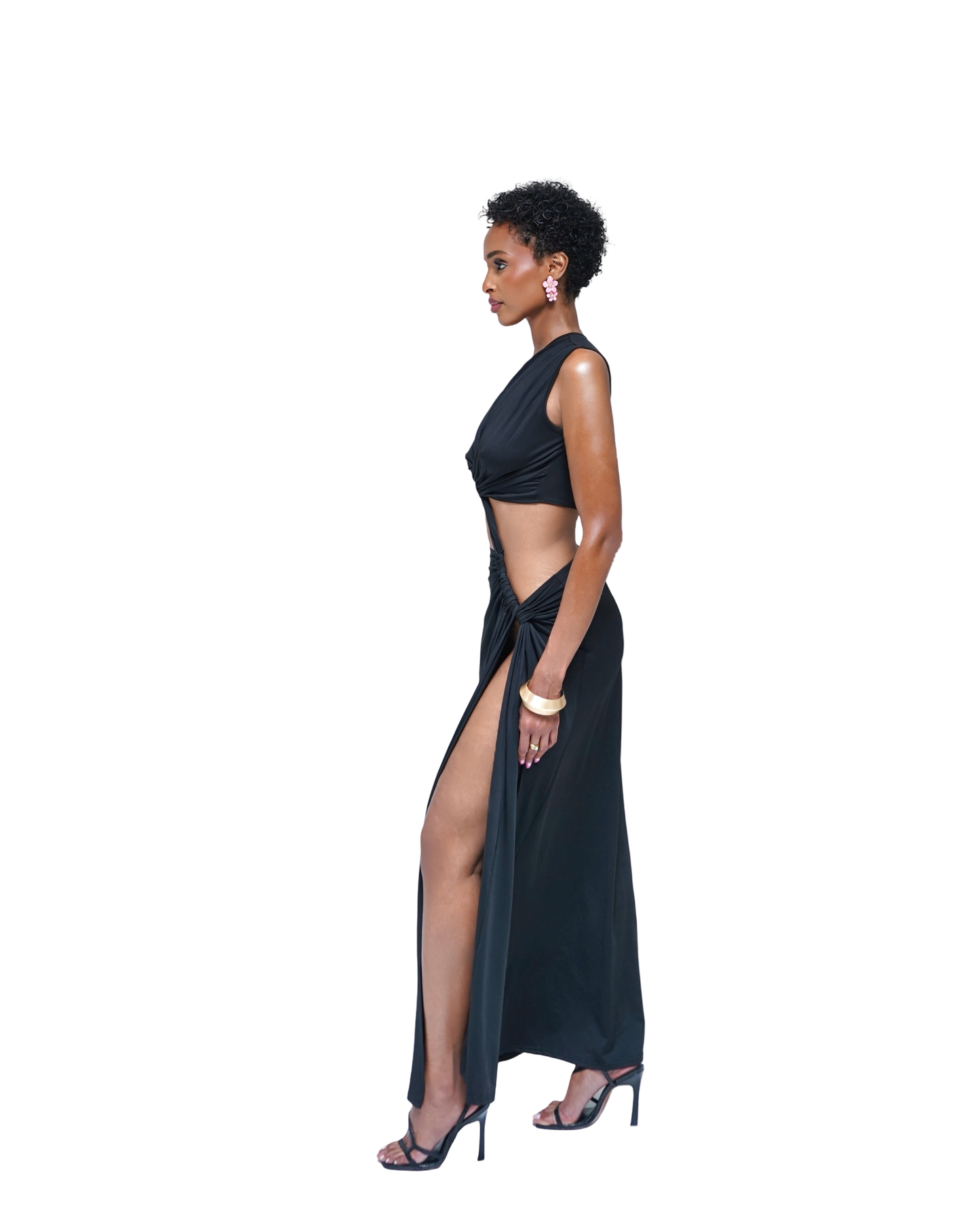 Melina Maxi Dress - Black
