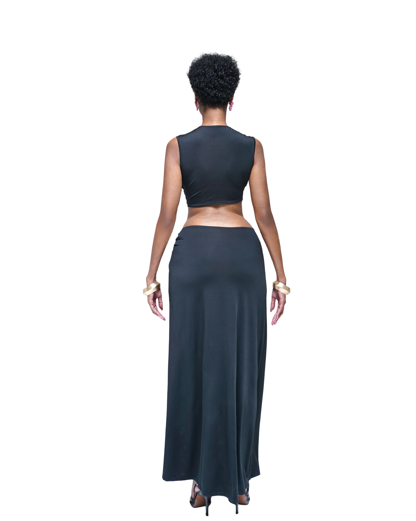 Melina Maxi Dress - Black