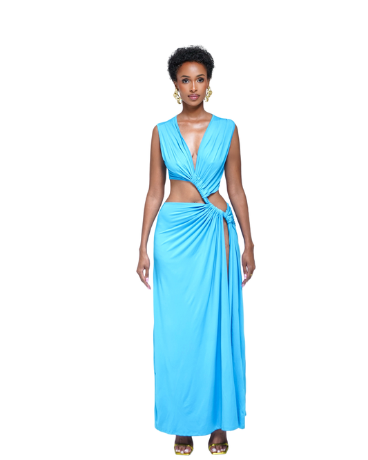 Melina Maxi Dress - Blue