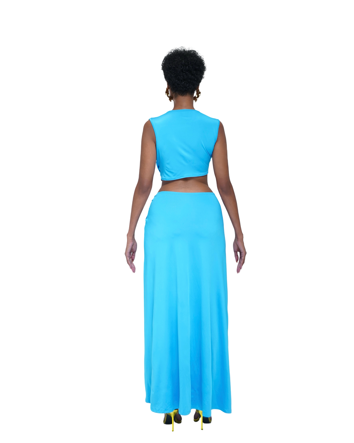 Melina Maxi Dress - Blue